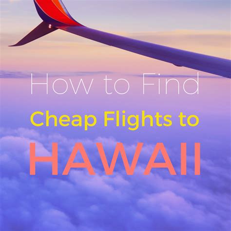 when are the cheapest flights from sf to hawaii